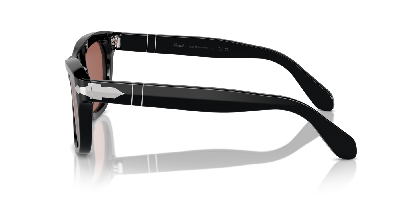 Persol PO0086S with Black Frame and Brown Lenses - Image 1