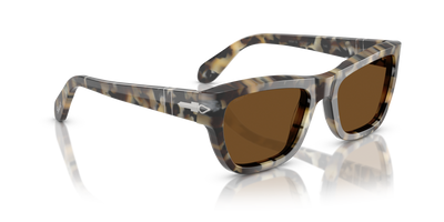 Persol PO0091S com armação Tartaruga Castanho e lentes Castanho - Imagens 3