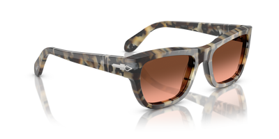 Persol PO0091S mit Braun Tortoise Gestell und Rosa Gläsern - Bild 3