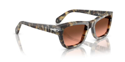 Persol PO0091S con Montura Carey Marrón y Lentes Rosa - Imagen 3