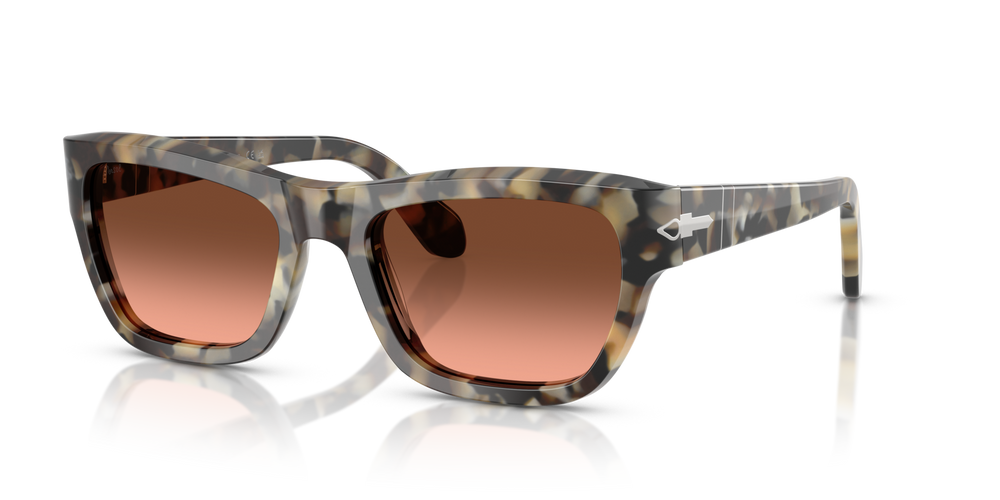 Persol PO0091S mit Braun Tortoise Gestell und Rosa Gläsern - Bild 1