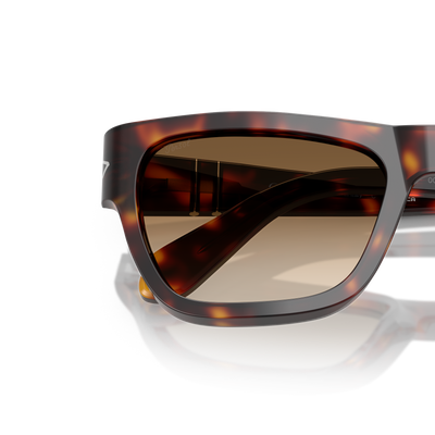 Persol PO0091S avec Monture Havana et Verres Brun – Image variante
