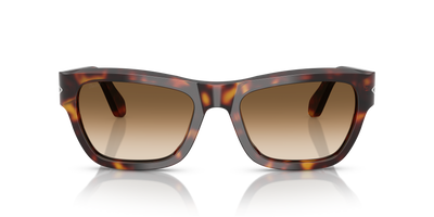 Persol PO0091S avec Monture Havana et Verres Brun - Image 2