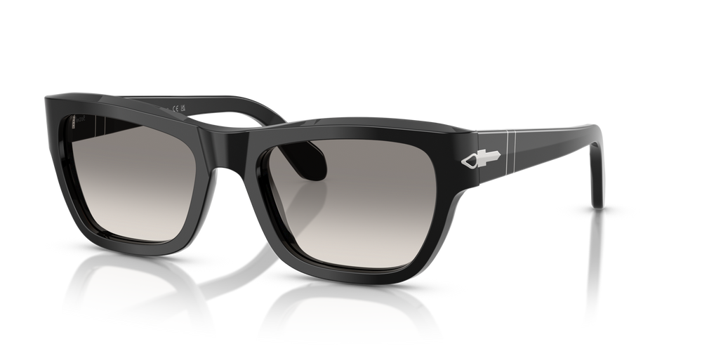 Persol PO0091S with Black Frame and Grey Lenses - Image 1
