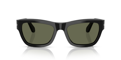 Persol PO0091S con Montura Negro y Lentes Verde - Imagen 2