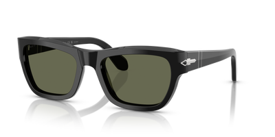 Persol PO0091S avec Monture Noir et Verres Vert - Image 1