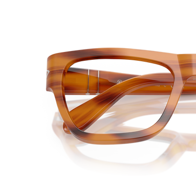 Persol PO0091V con Montura Marrón a Rayas – Imagen de variante