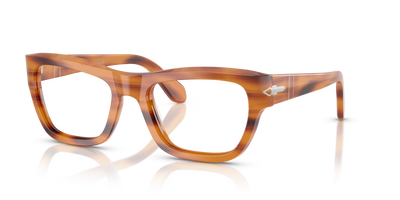 Persol PO0091V con Montura Marrón a Rayas - Imagen 1