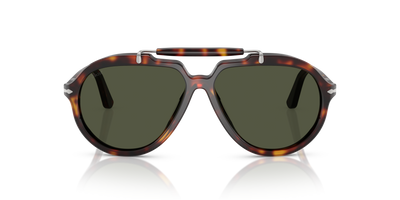 Persol PO0202S - Senna Series with Havana Frame and Green Lenses - Image 2