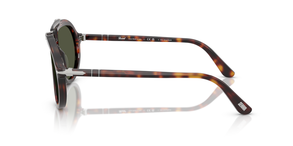 Persol PO0202S - Senna Series with Havana Frame and Green Lenses - Image 4