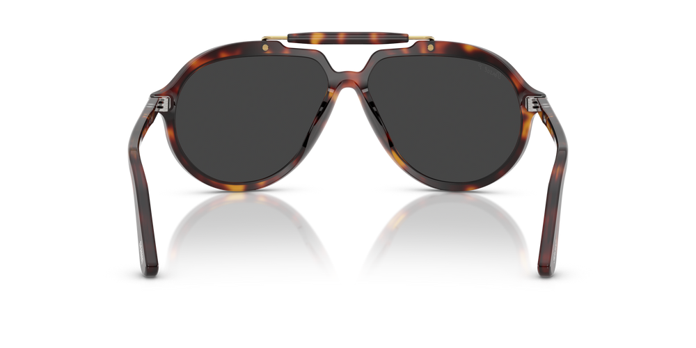 Persol PO0202S - Senna Series with Havana Frame and Black Lenses - Image 5