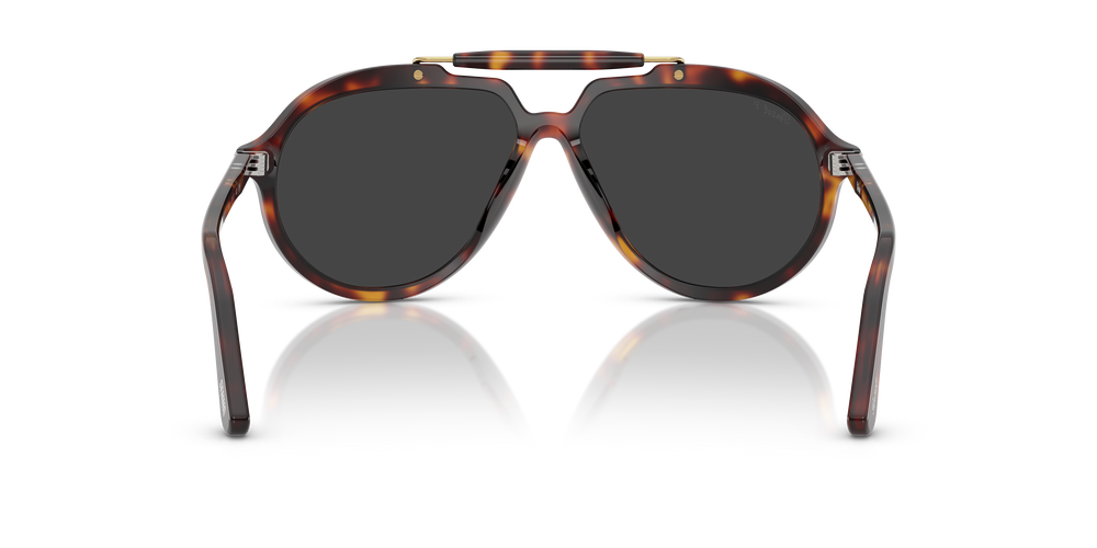 Persol PO0202S - Senna Series with Havana Frame and Black Lenses - Image 5