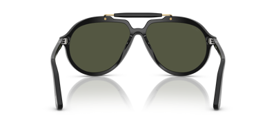 Persol PO0202S - Senna Series mit Schwarz Gestell und Grün Gläsern - Bild 5