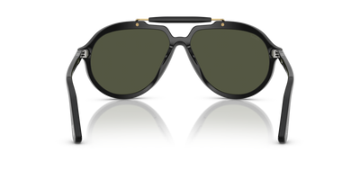 Persol PO0202S - Senna Series mit Schwarz Gestell und Grün Gläsern - Bild 5