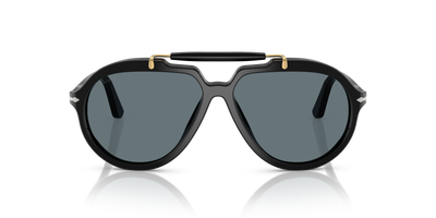 Persol PO0202S - Senna Series mit Schwarz Gestell und Blau Gläsern - Bild 2