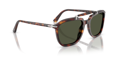 Persol PO0203S - Senna Series with Havana Frame and Green Lenses - Image 3