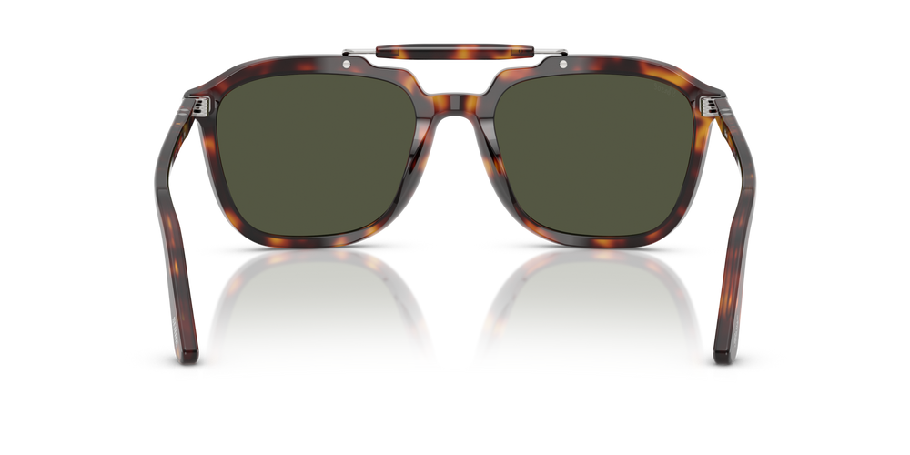 Persol PO0203S - Senna Series con Montatura Havana e Lenti Verde - Immagine 5