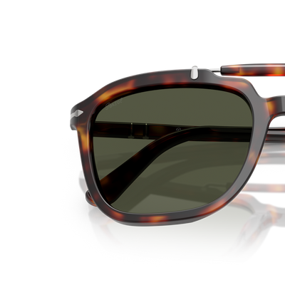 Persol PO0203S - Senna Series with Havana Frame and Green Lenses – Variant Image