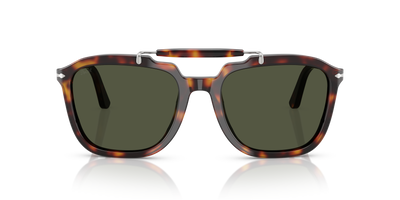 Persol PO0203S - Senna Series with Havana Frame and Green Lenses - Image 2