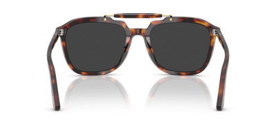 Persol PO0203S - Senna Series mit Havana Gestell und Schwarz Gläsern - Bild 5