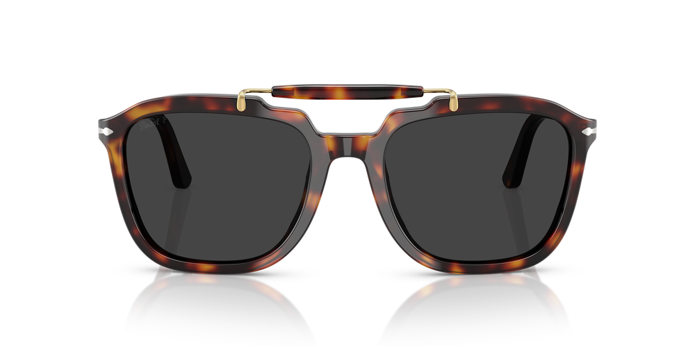 Persol PO0203S - Senna Series con Montatura Havana e Lenti Nero - Immagine 2