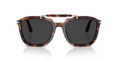Persol PO0203S - Senna Series mit Havana Gestell und Schwarz Gläsern - Bild 2