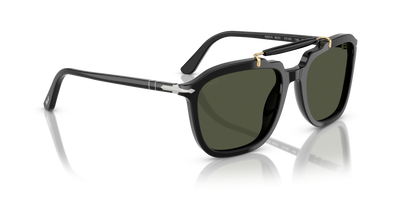Persol PO0203S - Senna Series with Black Frame and Green Lenses - Image 3