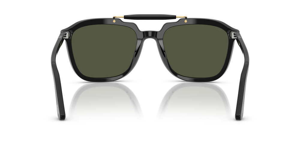 Persol PO0203S - Senna Series with Black Frame and Green Lenses - Image 5