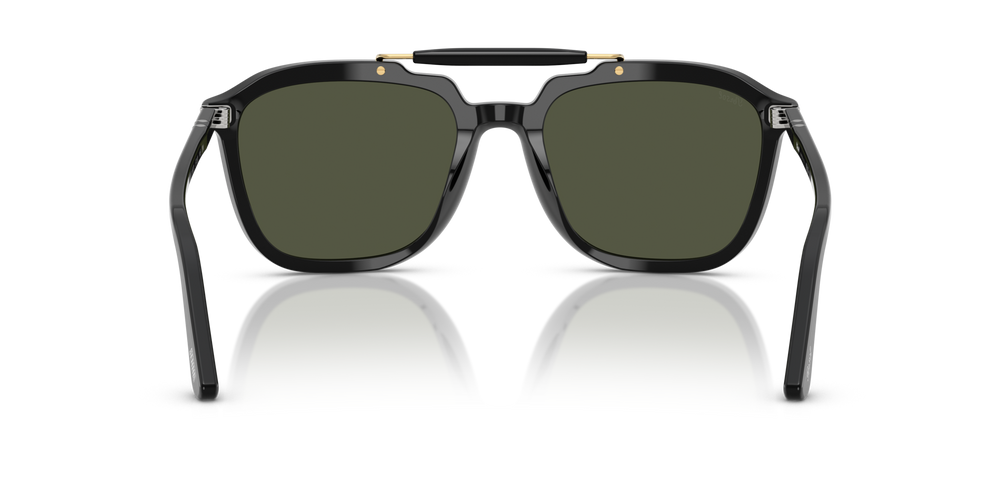 Persol PO0203S - Senna Series with Black Frame and Green Lenses - Image 5