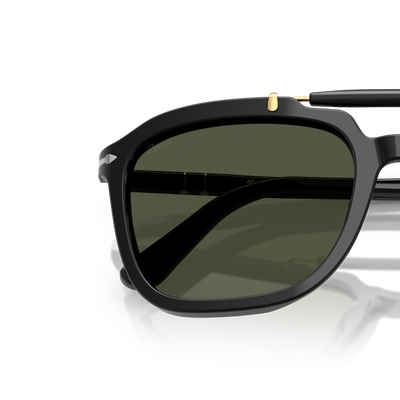 Persol PO0203S - Senna Series with Black Frame and Green Lenses – Variant Image