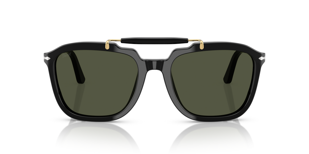 Persol PO0203S - Senna Series com armação Preto e lentes Verde - Imagens 2