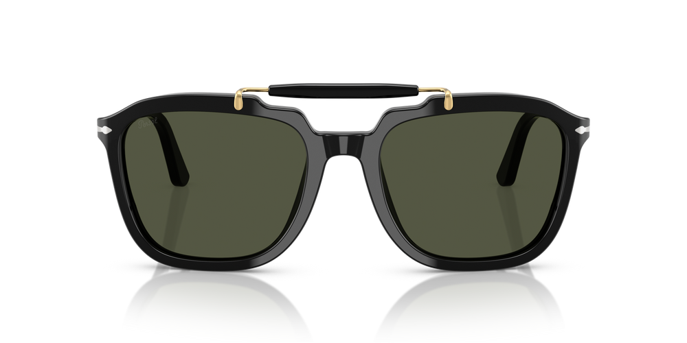 Persol PO0203S - Senna Series with Black Frame and Green Lenses - Image 2