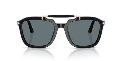 Persol PO0203S - Senna Series with Black Frame and Blue Lenses - Image 2