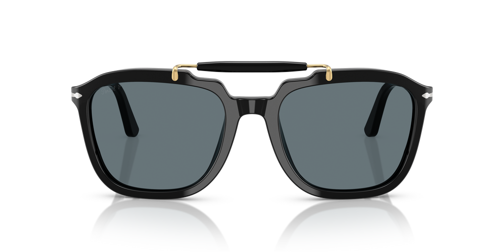 Persol PO0203S - Senna Series con Montatura Nero e Lenti Blu - Immagine 2