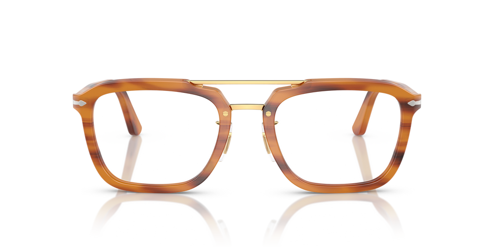 Persol PO0204V - Senna Series mit Gestell Braun gestreift - Bild 2