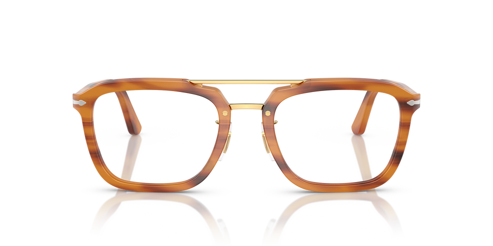 Persol PO0204V - Senna Series mit Gestell Braun gestreift - Bild 2