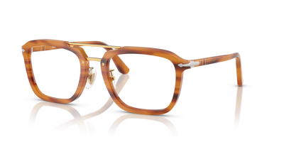 Persol PO0204V - Senna Series mit Gestell Braun gestreift - Bild 1