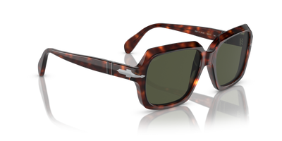 Persol PO0581S mit Havana Gestell und Grün Gläsern - Bild 3
