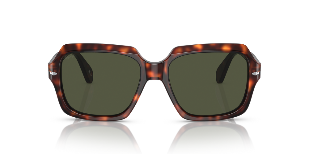 Persol PO0581S mit Havana Gestell und Grün Gläsern - Bild 2