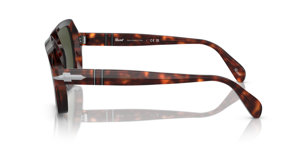 Persol PO0581S mit Havana Gestell und Grün Gläsern - Bild 4