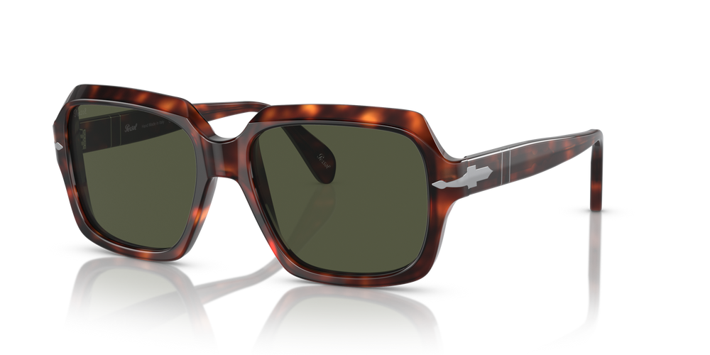 Persol PO0581S mit Havana Gestell und Grün Gläsern - Bild 1