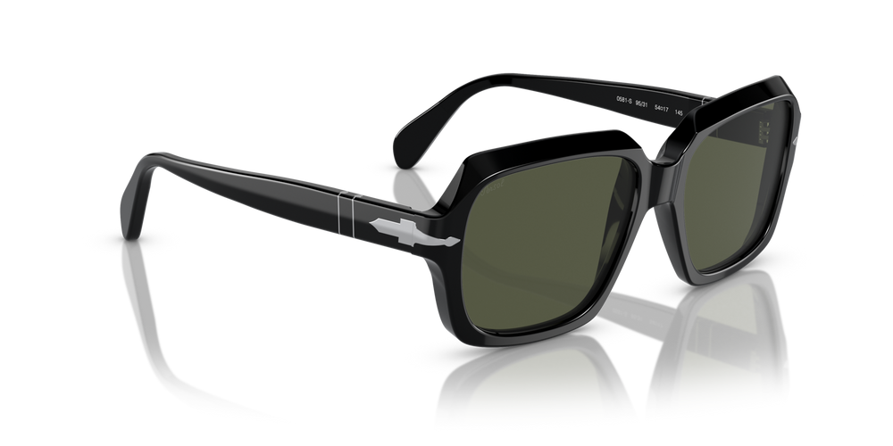 Persol PO0581S con Montatura Nero e Lenti Verde - Immagine 3
