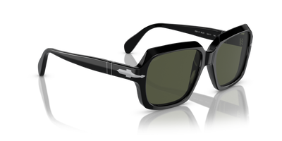 Persol PO0581S mit Schwarz Gestell und Grün Gläsern - Bild 3