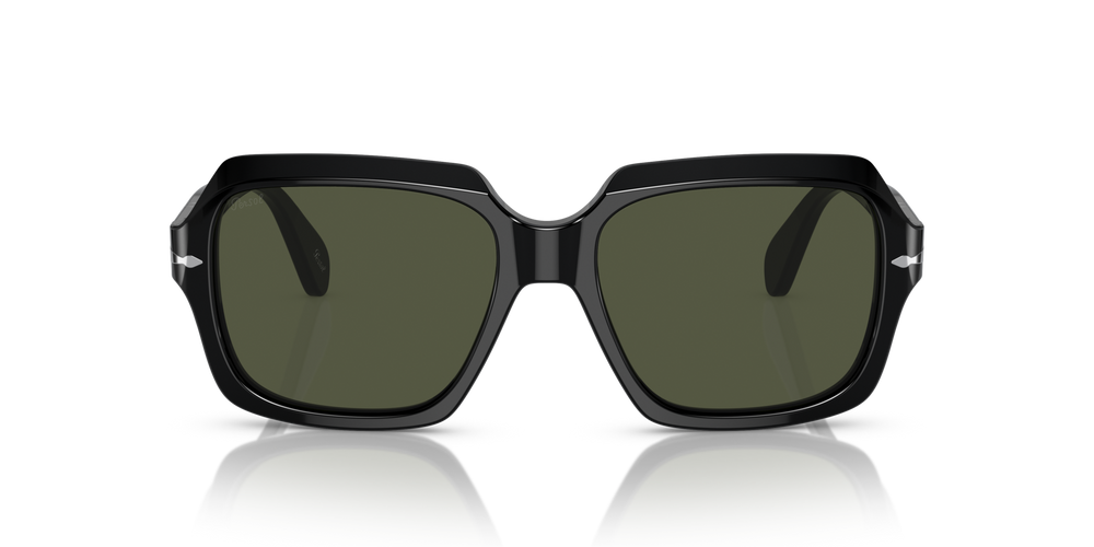 Persol PO0581S mit Schwarz Gestell und Grün Gläsern - Bild 2