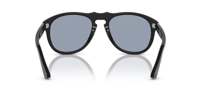 Persol 649 Series - Horn con Montatura Nero Lucido e Lenti Blu - Immagine 5