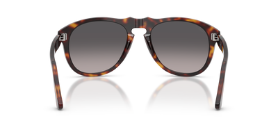 Persol PO0649NE - Total Black Arrow with Havana Frame and Grey Lenses - Image 5