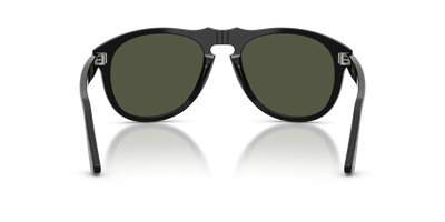 Persol PO0649NE - Total Black Arrow com armação Preto e lentes Verde - Imagens 5