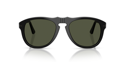 Persol PO0649NE - Total Black Arrow mit Schwarz Gestell und Grün Gläsern - Bild 2