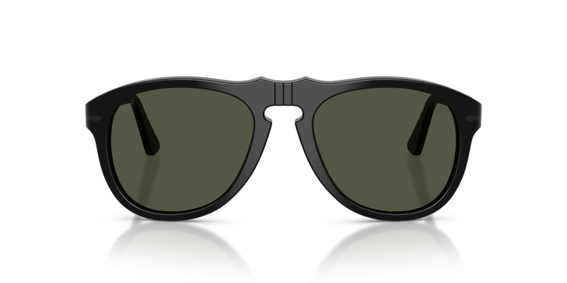 Visit PO0649NE - Total Black Arrow with Black Frame and Green Lenses