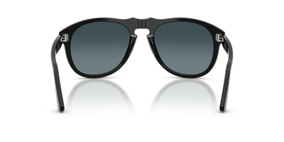 Persol PO0649NE - Total Black Arrow con Montatura Nero e Lenti Blu - Immagine 5